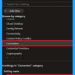 Manage External Converters for File Extensions using Intune Policy 1 Manage External Converters for File Extensions using Intune Policy