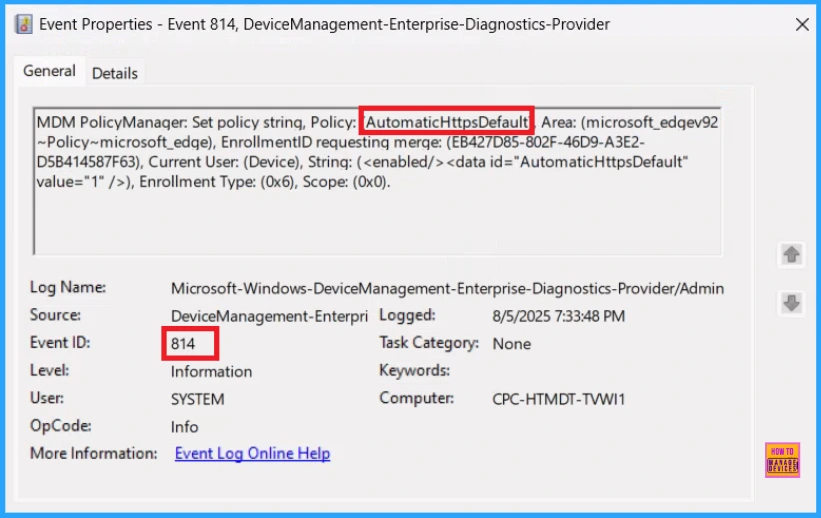 Enable Automatic HTTPS Policy to Switch Connections from HTTP to HTTPS using Intune 11 Enable Automatic HTTPS Policy to Switch Connections from HTTP to HTTPS using Intune - Fig.10