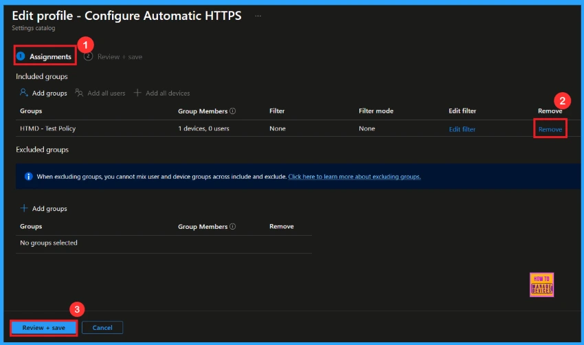 Enable Automatic HTTPS Policy to Switch Connections from HTTP to HTTPS using Intune 12 Enable Automatic HTTPS Policy to Switch Connections from HTTP to HTTPS using Intune - Fig.11