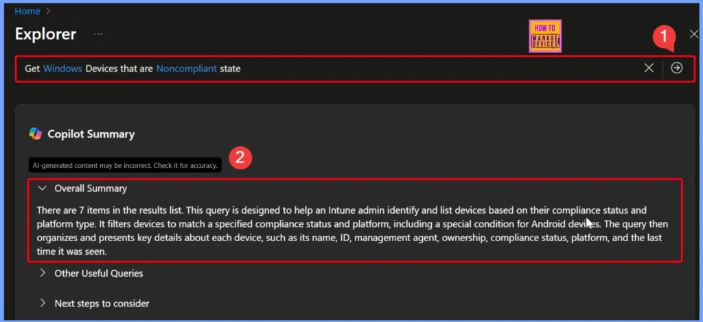 How to Retrieve Noncompliant Windows Devices with Intune Explorer and Security Copilot 4 How to Retrieve Noncompliant Windows Devices with Intune Explorer and Security Copilot - Fig.4