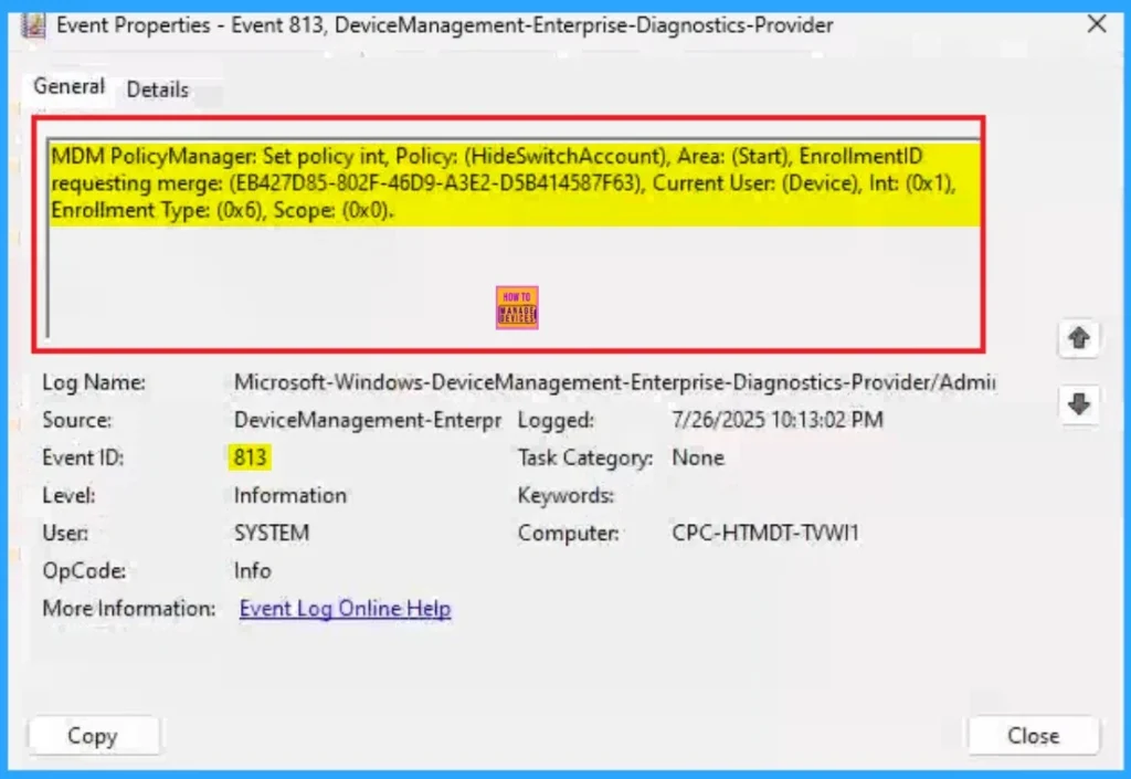 How to Show or Hide Switch Account Option in Windows Start Menu using Intune Policy 12 How to Show or Hide Switch Account Option in Windows Start Menu using Intune Policy - Fig.12
