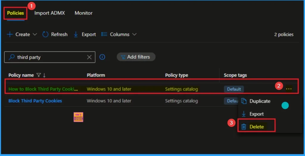 How to Block Third-Party Cookies Policy for Enhanced Security and Privacy in Google Chrome using Intune 13 How to Block Third-Party Cookies Policy for Enhanced Security and Privacy in Google Chrome using Intune - Fig.13