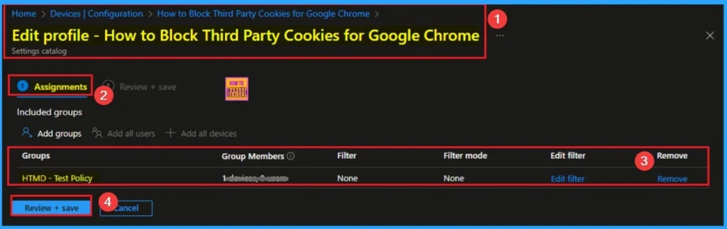 How to Block Third-Party Cookies Policy for Enhanced Security and Privacy in Google Chrome using Intune 12 How to Block Third-Party Cookies Policy for Enhanced Security and Privacy in Google Chrome using Intune - Fig.12
