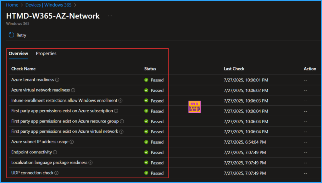 How to Create Entra Joined Azure Network Connection for Windows 365 Cloud PCs in Intune 6 How to Create Entra Joined Azure Network Connection for Windows 365 Cloud PCs in Intune. Fig. 6