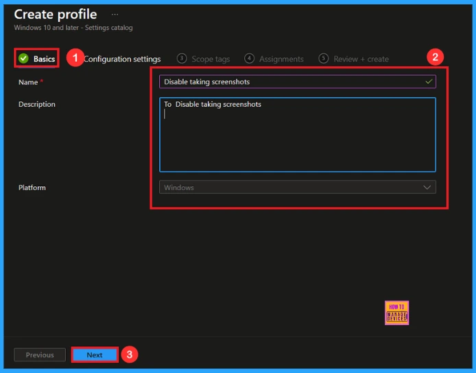How to Disable Screenshots Policy to Limit Content Capture from Within MS Edge Browser Using Intune 2 How to Disable Screenshots Policy to Limit Content Capture from Within MS Edge Browser Using Intune - Fig.2