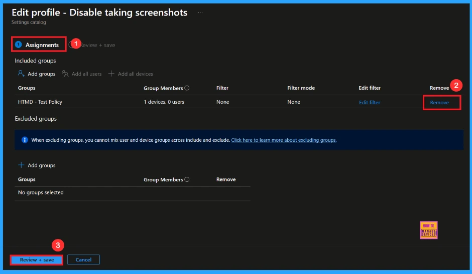 How to Disable Screenshots Policy to Limit Content Capture from Within MS Edge Browser Using Intune 11 How to Disable Screenshots Policy to Limit Content Capture from Within MS Edge Browser Using Intune - Fig.11