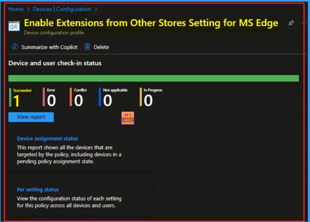 Control Edge Extensions from External Stores using Intune Policy - Fig.10