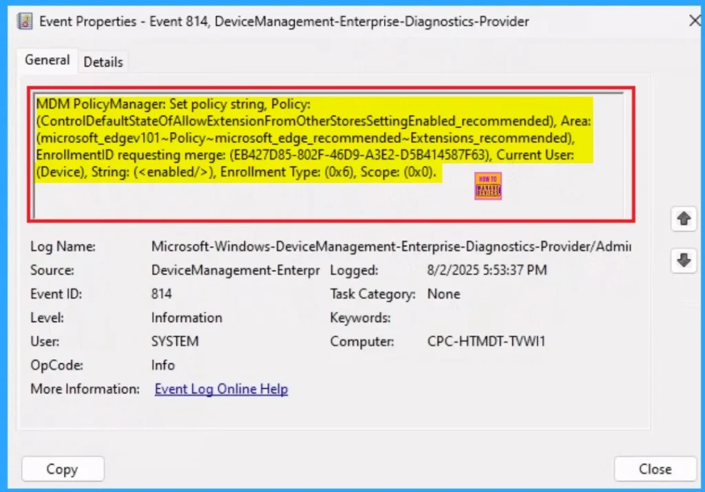 Control Edge Extensions from External Stores using Intune Policy - Fig.11
