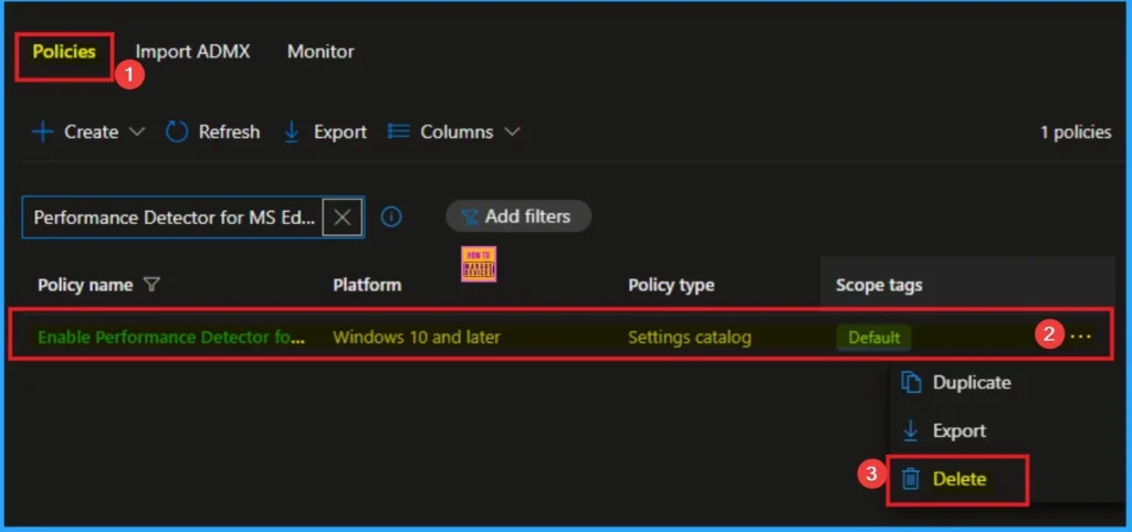 How to Enable Performance Detector to Enhance Efficiency using Intune for MS Edge Browser 14 How to Enable Performance Detector to Enhance Efficiency using Intune for MS Edge Browser - Fig.14