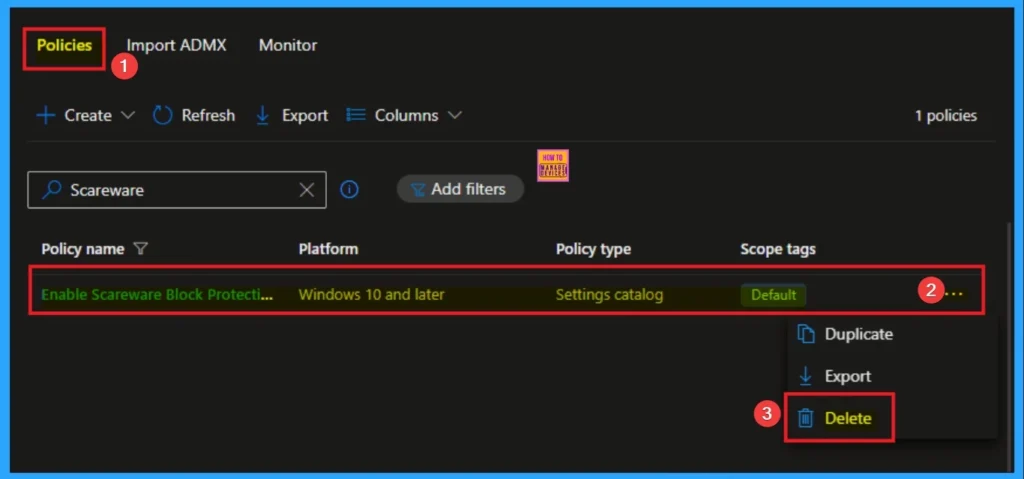 How to Enable Scareware Block Protection in MS Edge Using Intune 13 How to Enable Scareware Block Protection in MS Edge Using Intune - Fig.1