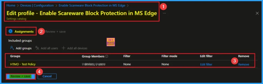 How to Enable Scareware Block Protection in MS Edge Using Intune 12 How to Enable Scareware Block Protection in MS Edge Using Intune - Fig.12