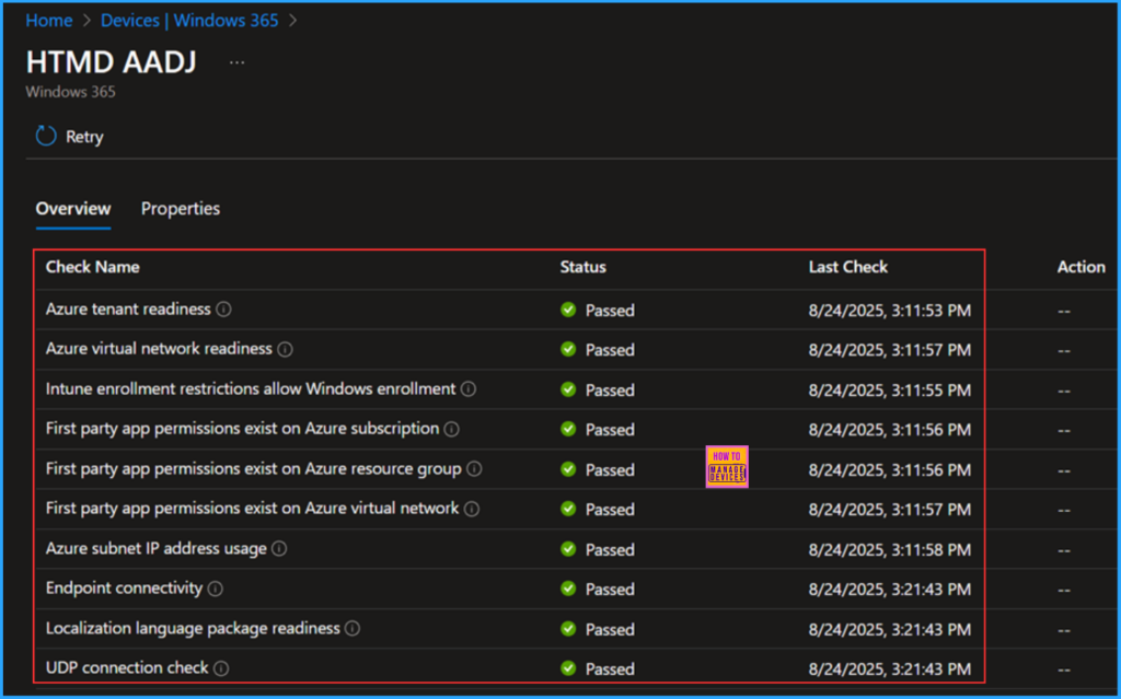 How to Fix Windows 365 Inactive Azure Network Connection in Intune 6 How to Fix Windows 365 Inactive Azure Network Connection in Intune. Fig. 6