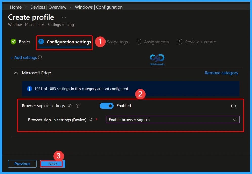 How to Manage Microsoft Edge Sign-In and SSO with Browser Sign-in Policy in Intune - Fig.6