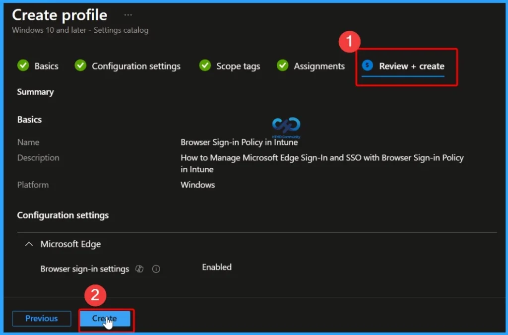 How to Manage Microsoft Edge Sign-In and SSO with Browser Sign-in Policy in Intune - Fig.9