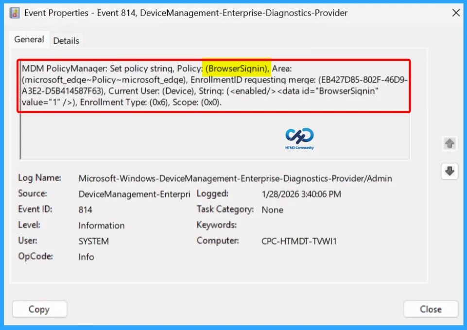 How to Manage Microsoft Edge Sign-In and SSO with Browser Sign-in Policy in Intune - Fig.11