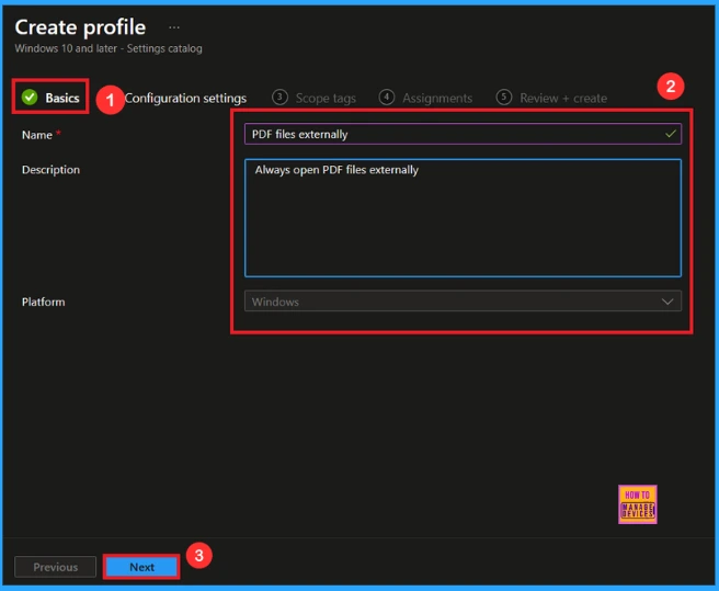 How to Enable PDF file Externally in Microsoft Edge to Use your Default Application using Intune 3 How to Enable PDF file Externally in Microsoft Edge to Use your Default Application using Intune - Fig.2