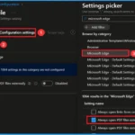 How to Enable PDF file Externally in Microsoft Edge to Use your Default Application using Intune 1 How to Enable PDF file Externally in Microsoft Edge to Use your Default Application using Intune
