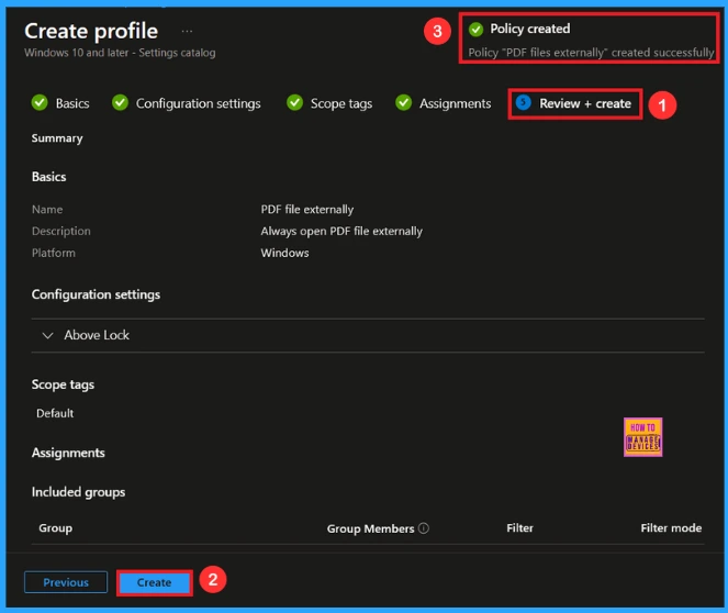 How to Enable PDF file Externally in Microsoft Edge to Use your Default Application using Intune 9 How to Enable PDF file Externally in Microsoft Edge to Use your Default Application using Intune - Fig.8