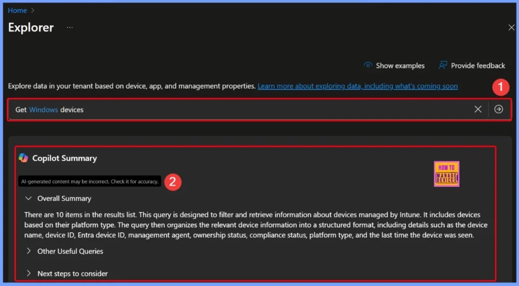 How to use Intune Explorer with Security Copilot to Find Windows and MacOS Device Data across your Tenant 6 How to use Intune Explorer with Security Copilot to Find Windows and MacOS Device Data across your Tenant - Fig.6