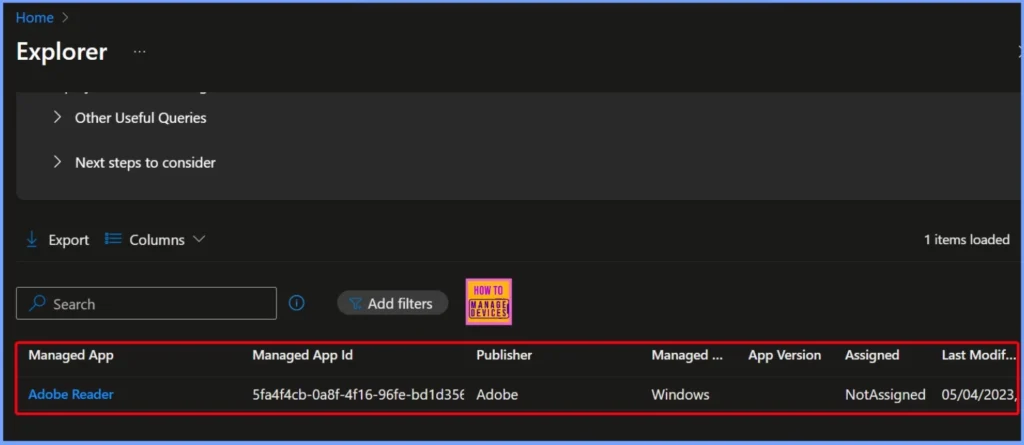 How to View Managed App Types Details with Intune Explorer and Security Copilot 6 How to View Managed App Types Details with Intune Explorer and Security Copilot - Fig.6