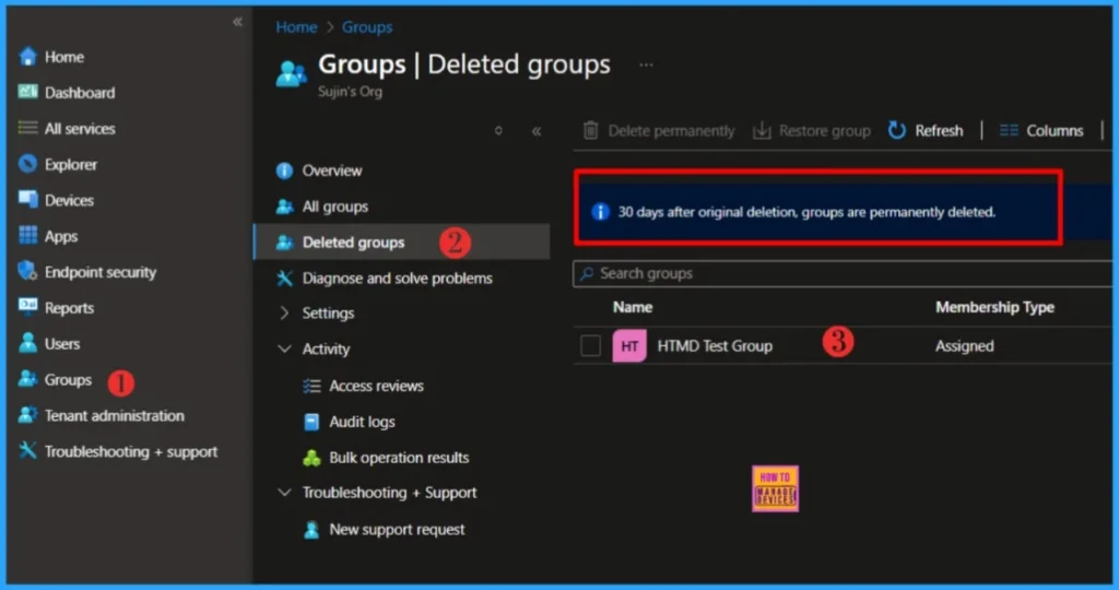 How to Restore Deleted Microsoft 365 Group using Microsoft Graph API and PowerShell 2 How to Restore Deleted Microsoft 365 Group using Microsoft Graph API and PowerShell. Fig-02