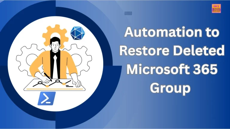 How to Restore Deleted Microsoft 365 Group using Microsoft Graph API and PowerShell. Fig-01