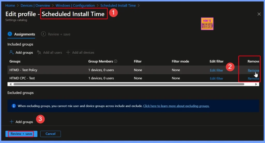 How to Configure Scheduled Install Time for Windows Updates using Intune Policy 14 How to Configure Scheduled Install Time for Windows Updates using Intune Policy - Fig.14