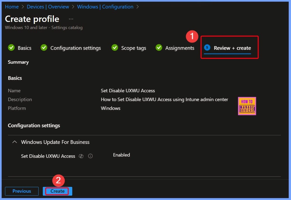 How to Remove User Access to Scan Download and Install from Windows Update using Intune Policy 9 How to Remove User Access to Scan Download and Install from Windows Update using Intune Policy - Fig.9