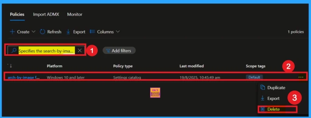 Configure Visual Search for Edge Default Search Provider using Intune Policy 11 Configure Visual Search for Edge Default Search Provider using Intune Policy - Fig.11