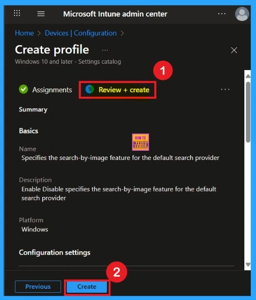 Configure Visual Search for Edge Default Search Provider using Intune Policy 8 Configure Visual Search for Edge Default Search Provider using Intune Policy - Fig.8