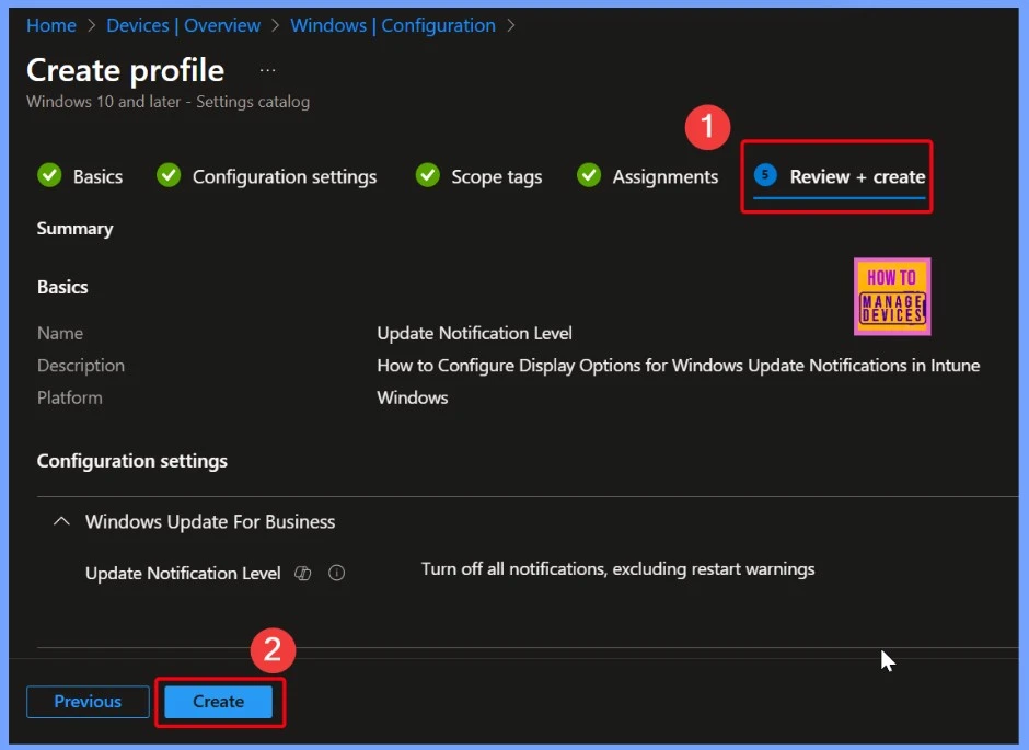 How to Configure Display Options for Windows Update Notifications in Intune 9 How to Configure Display Options for Windows Update Notifications in Intune - Fig.9