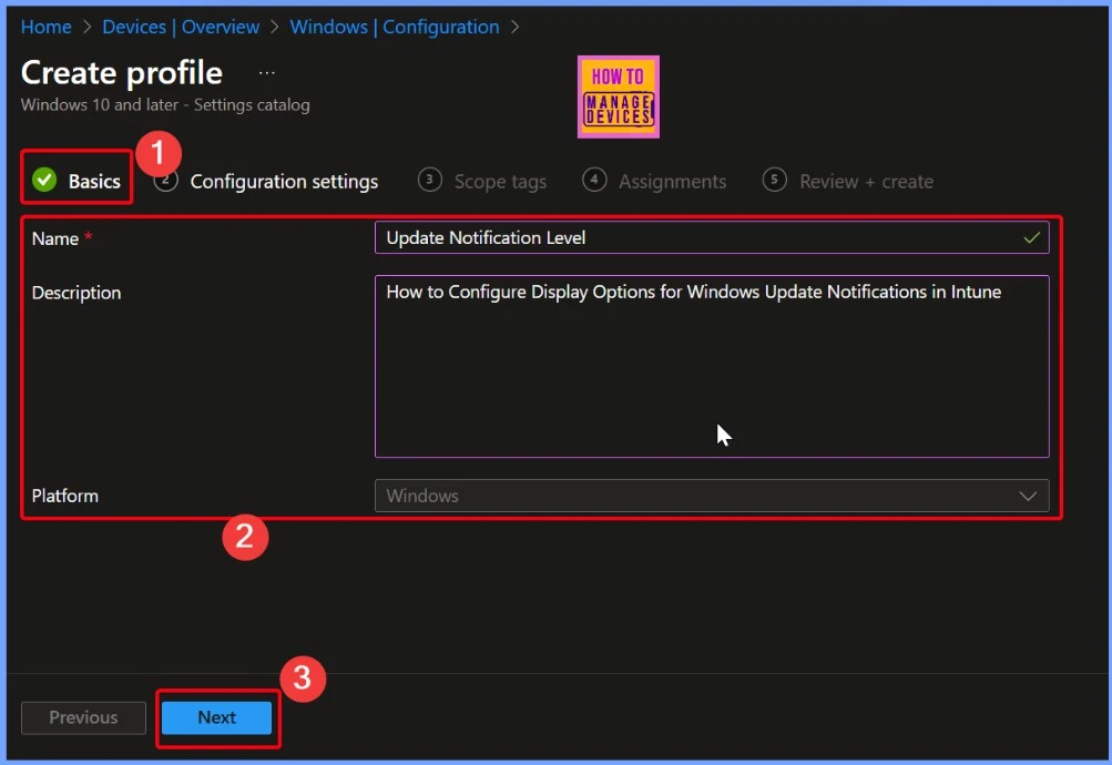 How to Configure Display Options for Windows Update Notifications in Intune 2 How to Configure Display Options for Windows Update Notifications in Intune - Fig.2
