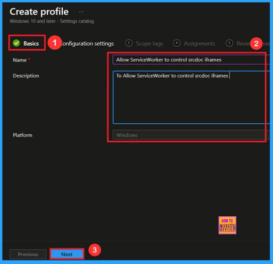 Allow Service Worker in Microsoft Edge to Control Srcdoc Inframes using Intune 3 Allow Service Worker in Microsoft Edge to Control Srcdoc Inframes using Intune - Fig.2