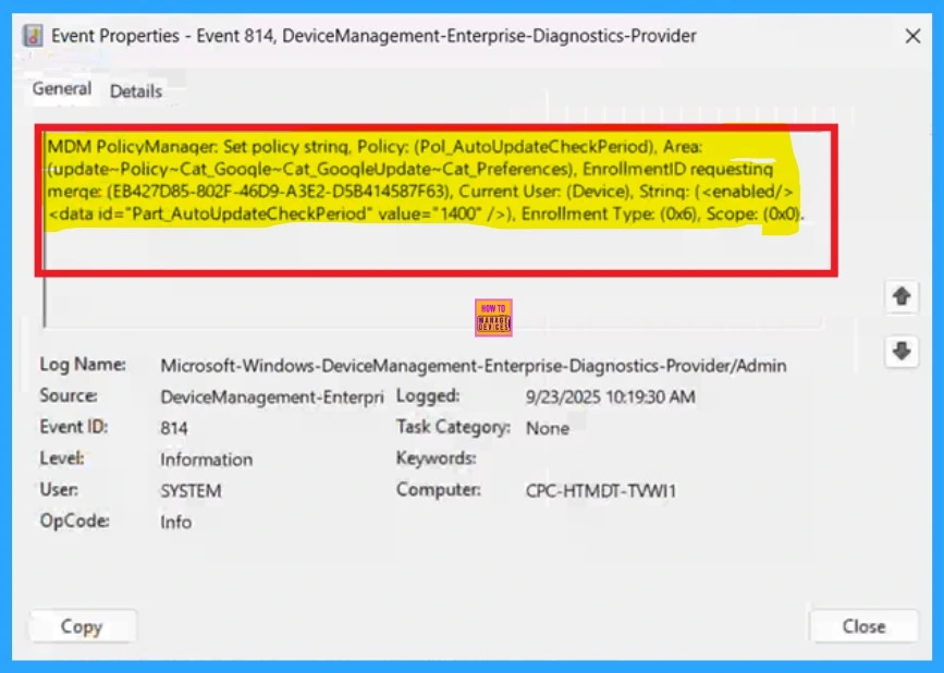 Managing Automatic Update Check Intervals in MS Edge using Intune Policy 10 Managing Automatic Update Check Intervals in MS Edge using Intune Policy - Fig.10