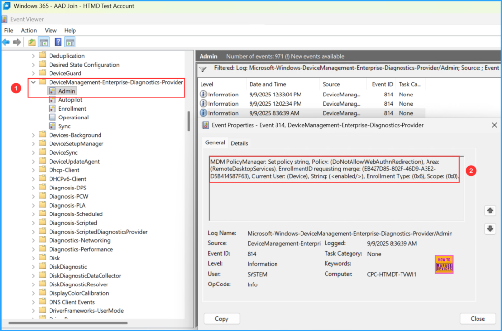 Best Method to Enable and Disable Windows 365 Cloud PCs Redirections using Intune 12 Best Method to Enable and Disable Windows 365 Cloud PCs Redirections using Intune. Fig. 12