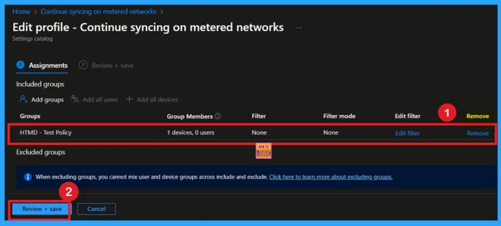 How to Continue Syncing on Metered Networks on OneDrive using Intune Policy 12 How to Continue Syncing on Metered Networks on OneDrive using Intune Policy - Fig.12
