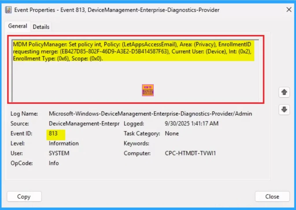 Control Windows Apps Access Email to Preventing Data Leakage using Intune 10 Control Windows Apps Access Email to Preventing Data Leakage using Intune - Fig.10