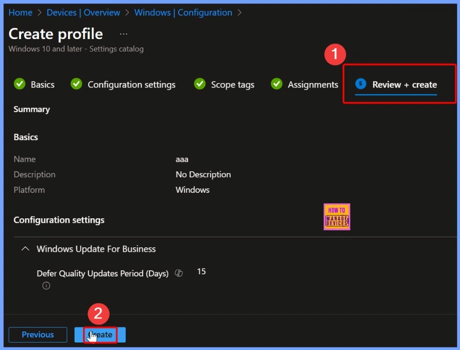 How to Control Quality Update Installations with up to 30 Day Deferral using Intune Policy 7 How to Control Quality Update Installations with Up to 30 Day Deferral using Intune Policy - Fig.7