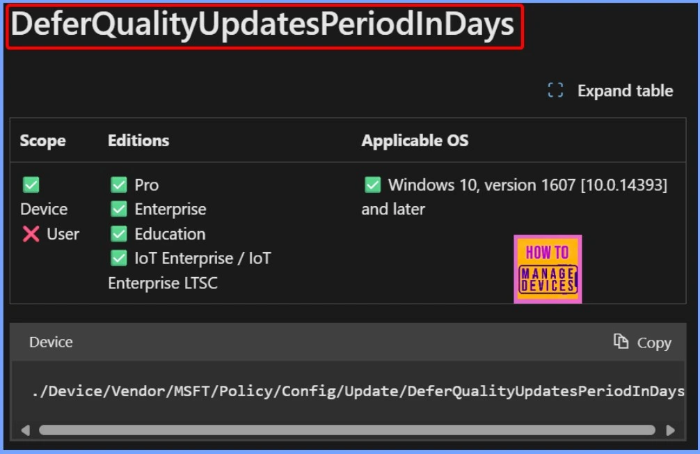 How to Control Quality Update Installations with up to 30 Day Deferral using Intune Policy 11 How to Control Quality Update Installations with Up to 30 Day Deferral using Intune Policy - Fig.11