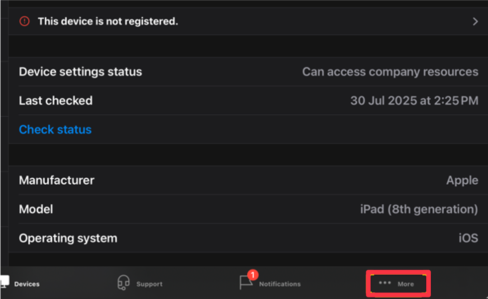 Fixing Device Limit Errors on iOS with Microsoft Entra 2 Fixing Device Limit Errors on iOS with Microsoft Entra - Fig.2 Creds to MS
