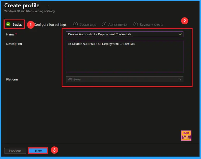 Enable Autopilot Reset Credential Provider Visibility Policy in Windows to Manage Device Refresh using Intune 3 Enable Autopilot Reset Credential Provider Visibility Policy in Windows to Manage Device Refresh using Intune - Fig.2