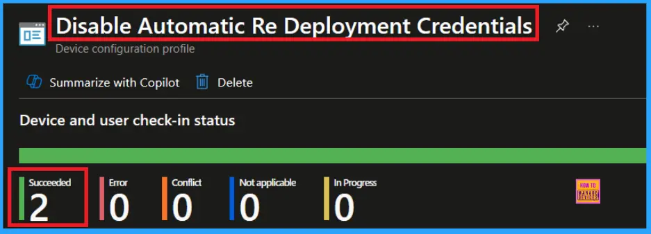 Enable Autopilot Reset Credential Provider Visibility Policy in Windows to Manage Device Refresh using Intune 10 Enable Autopilot Reset Credential Provider Visibility Policy in Windows to Manage Device Refresh using Intune - Fig.9