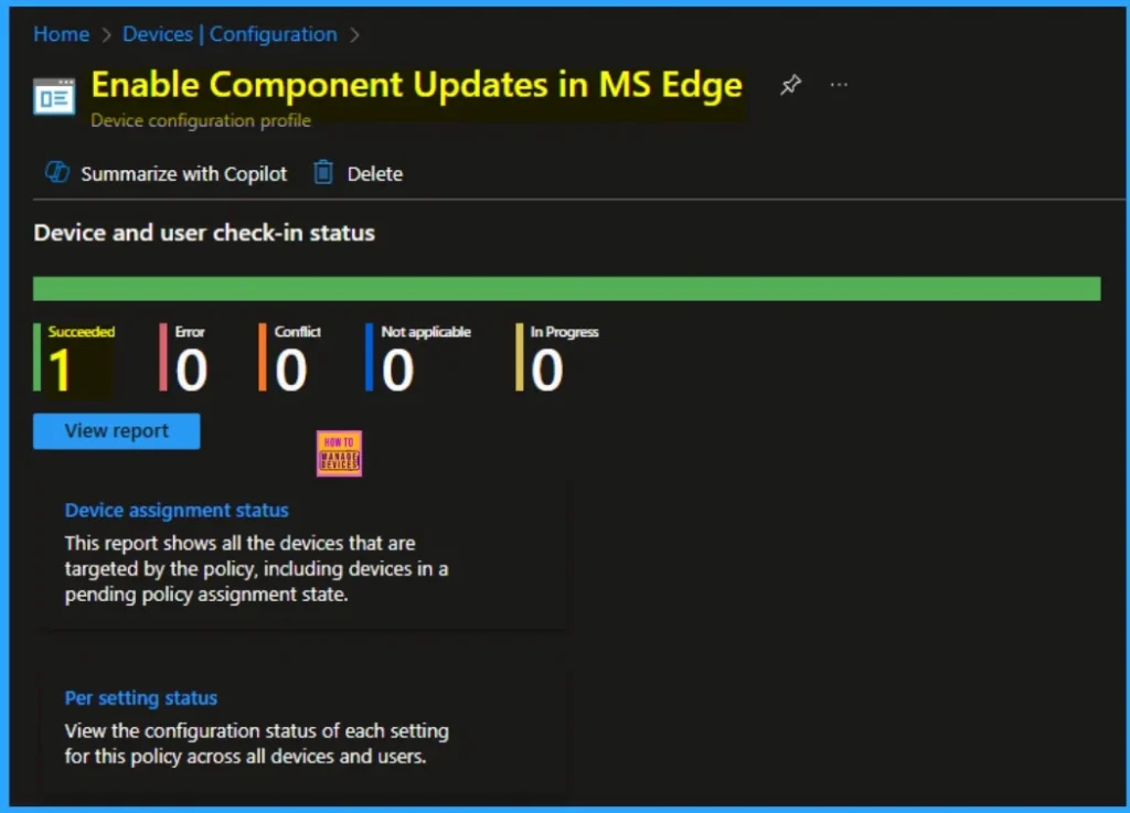 Enable Component Updates in MS Edge to Enhance Browser Security using Intune 10 Enable Component Updates in MS Edge to Enhance Browser Security using Intune - Fig.10