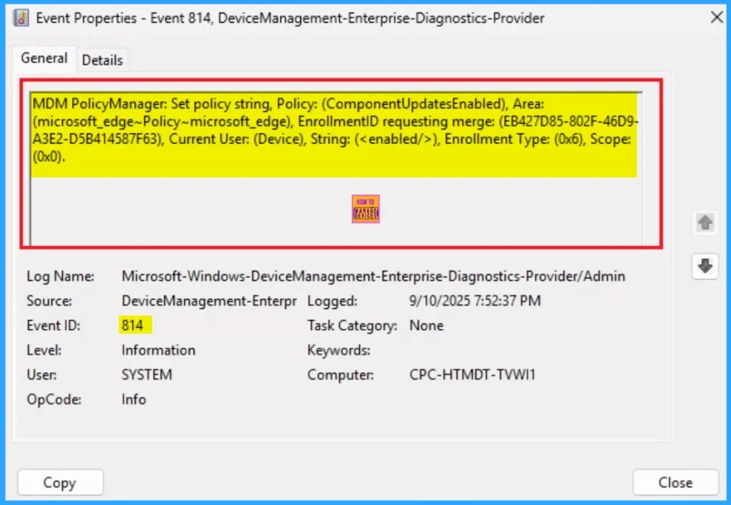 Enable Component Updates in MS Edge to Enhance Browser Security using Intune 11 Enable Component Updates in MS Edge to Enhance Browser Security using Intune - Fig.11