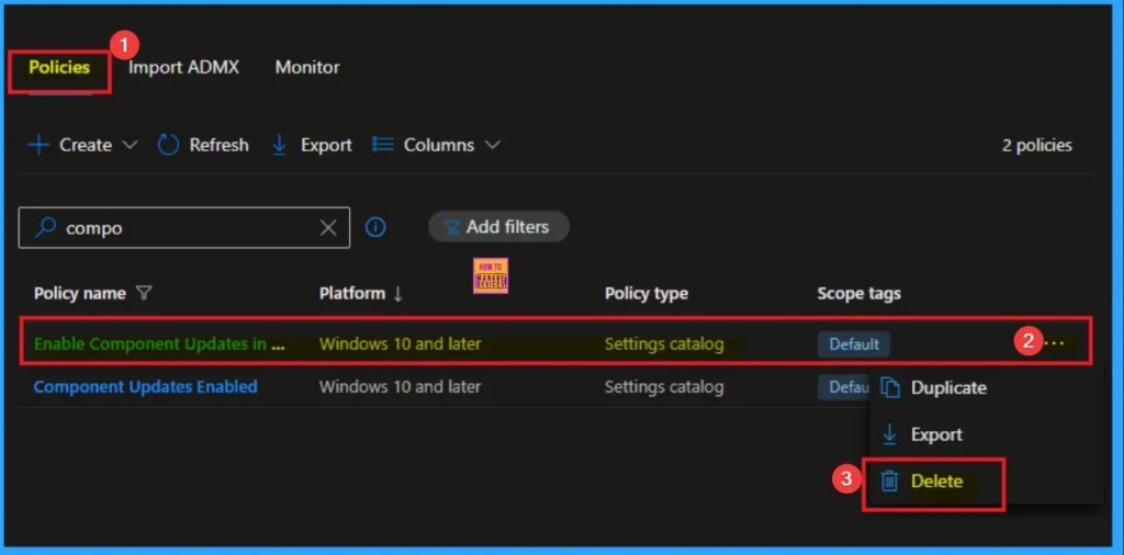 Enable Component Updates in MS Edge to Enhance Browser Security using Intune 13 Enable Component Updates in MS Edge to Enhance Browser Security using Intune - Fig.13