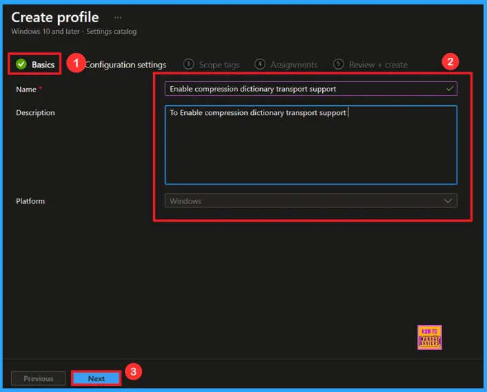 Enable Compression Dictionary Transport Support in Microsoft Edge to Accept Web Content using Intune 3 Enable Compression Dictionary Transport Support in Microsoft Edge to Accept Web Content using Intune - Fig.2