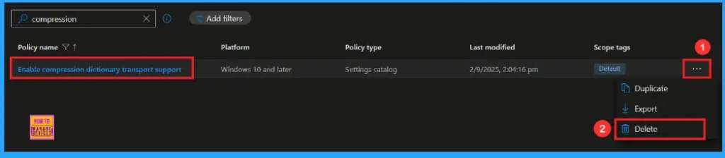 Enable Compression Dictionary Transport Support in Microsoft Edge to Accept Web Content using Intune 13 Enable Compression Dictionary Transport Support in Microsoft Edge to Accept Web Content using Intune - Fig.12