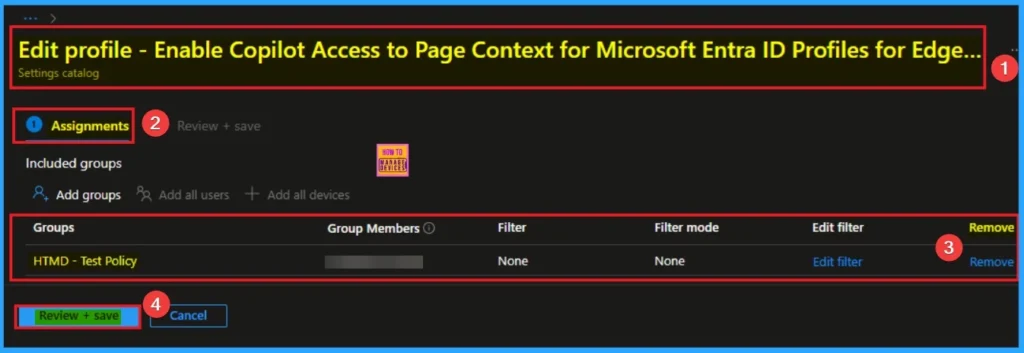 Enable Copilot Access to Page Context for Microsoft Entra ID Profiles for Edge Sidebar using Intune 12 Enable Copilot Access to Page Context for Microsoft Entra ID Profiles for Edge Sidebar using Intune - Fig.12