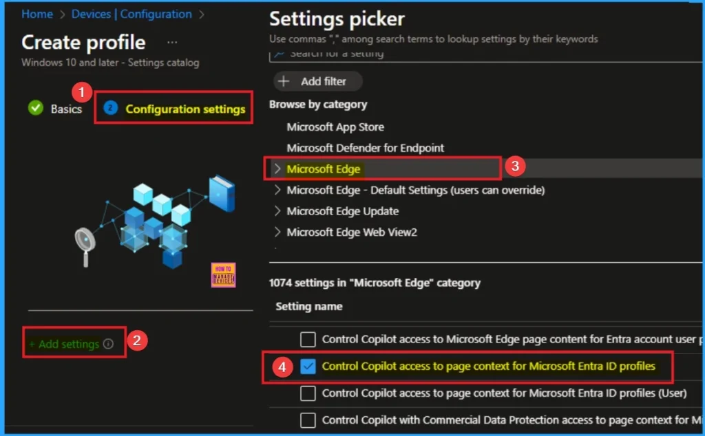 Enable Copilot Access to Page Context for Microsoft Entra ID Profiles for Edge Sidebar using Intune 4 Enable Copilot Access to Page Context for Microsoft Entra ID Profiles for Edge Sidebar using Intune - Fig.4