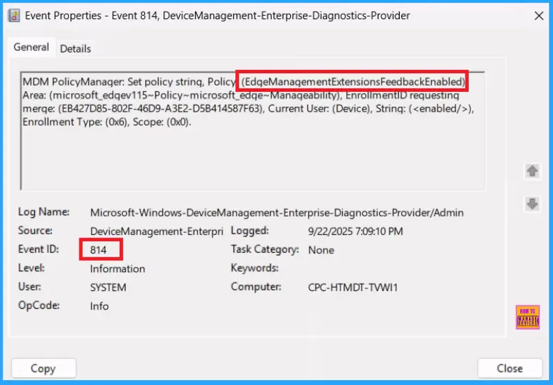 Enable Extensions Reporting Policy in Microsoft Edge for Sending Data about Extensions using Intune 11 Enable Extensions Reporting Policy in Microsoft Edge for Sending Data about Extensions using Intune - Fig.10